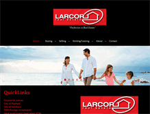 Tablet Screenshot of larcor.com.au
